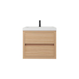 Loul 24" Floating Bathroom Vanity with Reinforced Acrylic Sink - MEBO Building Materials