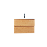 Moravia 30" Wall Mounted Modern Vanity With Single White Acrylic Sink - MEBO Building Materials