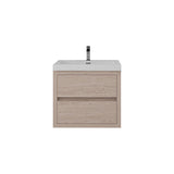 Loul 24" Floating Bathroom Vanity with Reinforced Acrylic Sink - MEBO Building Materials