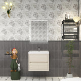 Loul 24" Floating Bathroom Vanity with Reinforced Acrylic Sink - MEBO Building Materials