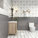 Loul 24" Freestanding Bathroom Vanity with Reinforced Acrylic Sink - MEBO Building Materials