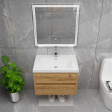Loul 30" Floating Bathroom Vanity with Reinforced Acrylic Sink - MEBO Building Materials