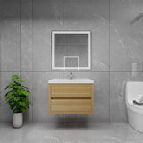 Loul 30" Floating Bathroom Vanity with Reinforced Acrylic Sink - MEBO Building Materials