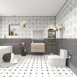 Loul 36" Floating Bathroom Vanity with Reinforced Acrylic Sink - MEBO Building Materials