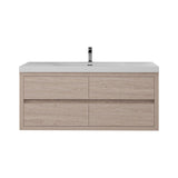 Loul 48" Floating Bathroom Vanity with Reinforced Acrylic Sink - MEBO Building Materials