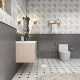 Loul 60" Double Floating Bathroom Vanity with Reinforced Acrylic Sink - MEBO Building Materials