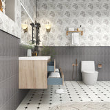 Loul 72" Double Floating Bathroom Vanity with Reinforced Acrylic Sink - MEBO Building Materials