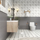 Loul 72" Double Floating Bathroom Vanity with Reinforced Acrylic Sink - MEBO Building Materials