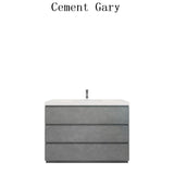 Moravia 48" Free Standing Modern Vanity With 3 Drawers and White Acrylic Sink - MEBO Building Materials