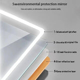 Sienna 40" LED Mirror with bluetooth speaker (35 ''Height) - MEBO Building Materials