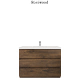 Moravia 48" Free Standing Modern Vanity With 3 Drawers and White Acrylic Sink - MEBO Building Materials