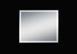 Floral 36''*30" Polished Edge Back-lit LED Mirror - MEBO Building Materials