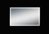 Floral 47''*30" Polished Edge Back-lit LED Mirror - MEBO Building Materials