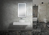 Fianna 24''*40" Polished Edge Frosted Panel LED Mirror - MEBO Building Materials