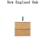 Moravia 24" Wall Mounted Modern Vanity With Single White Acrylic Double Sink - MEBO Building Materials