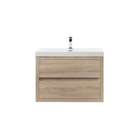 Loul 30" Floating Bathroom Vanity with Reinforced Acrylic Sink - MEBO Building Materials