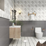 Loul 42" Floating Bathroom Vanity with Reinforced Acrylic Sink - MEBO Building Materials