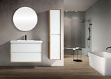 Seavv 36" Gloss White Wall Mounted Vanity with Reinforced Acrylic Sink - MEBO Building Materials