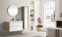 Seavv 36" Gloss White Wall Mounted Vanity with Reinforced Acrylic Sink - MEBO Building Materials