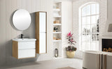 Seavv 24" Gloss White Wall Mounted Vanity with Reinforced Acrylic Sink - MEBO Building Materials
