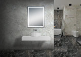 Fianna 32''*40" Polished Edge Frosted Panel LED Mirror - MEBO Building Materials