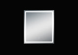 Fianna 36''*40" Polished Edge Frosted Panel LED Mirror - MEBO Building Materials