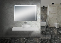 Fianna 55''*40" Polished Edge Frosted Panel LED Mirror - MEBO Building Materials