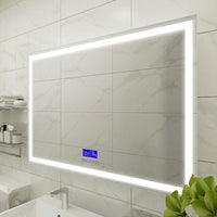 Sienna 55" LED Mirror with bluetooth speaker (35 ''Height) - MEBO Building Materials